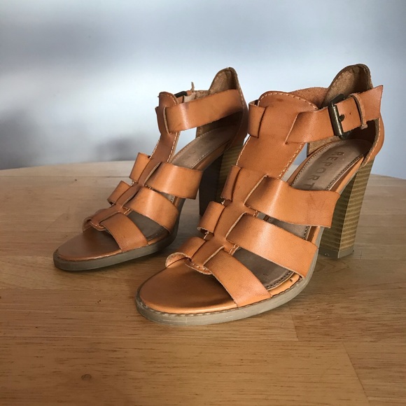 Report Shoes - Report Rebecca Brown Strappy Shoe -7.5
